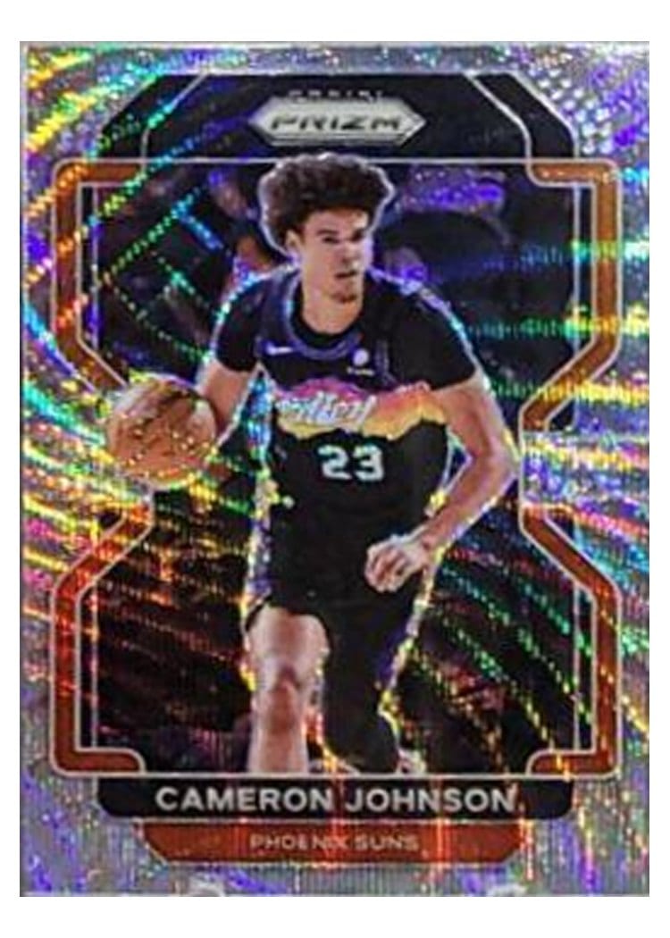 2021-22 Panini Prizm Base Set Cameron Johnson #186 card