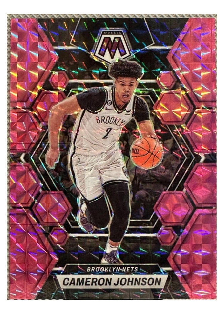 2022-23 Panini Mosaic Base Set Cameron Johnson #14 card