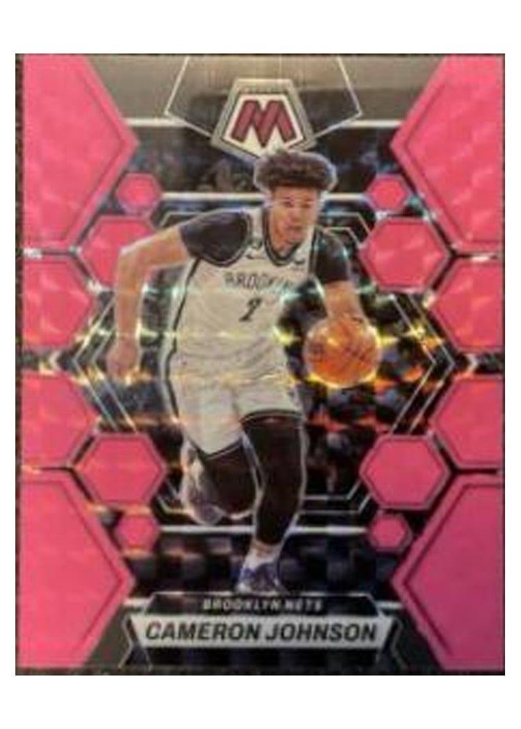 2022-23 Panini Mosaic Base Set Cameron Johnson #14 card