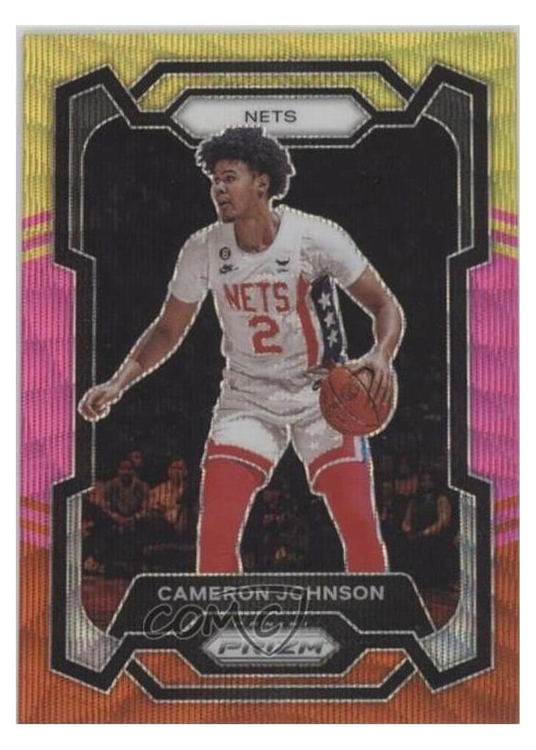 2023-24 Panini Prizm Base Set Cameron Johnson #222 card