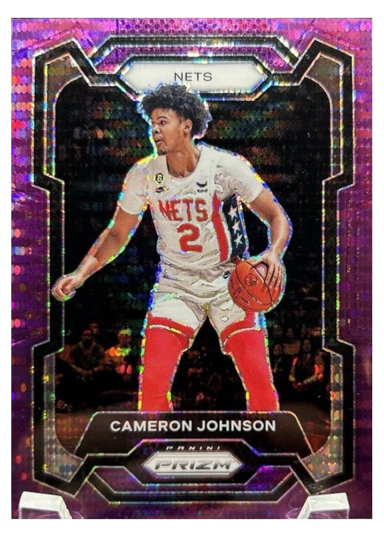 2023-24 Panini Prizm Base Set Cameron Johnson #222 card