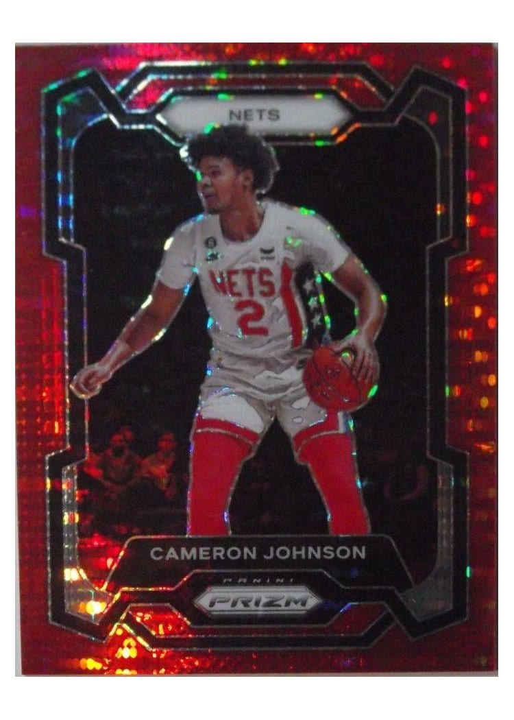 2023-24 Panini Prizm Base Set Cameron Johnson #222 card
