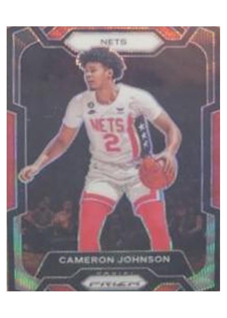 2023-24 Panini Prizm Base Set Cameron Johnson #222 card