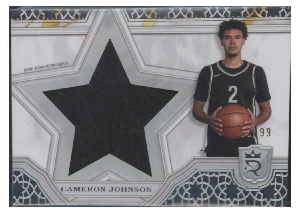 2023-24 Topps Royalty Star Relics Cameron Johnson #SR-CJO card