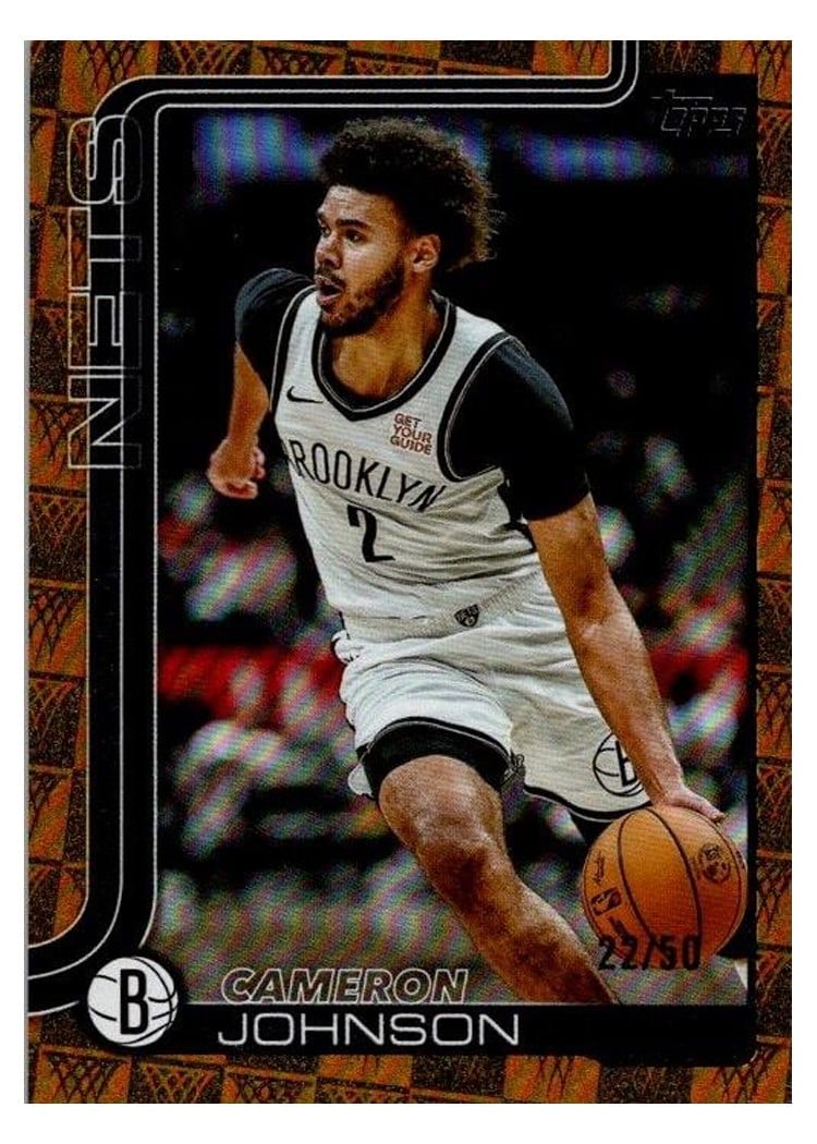 2025-26 Topps Base Set Cameron Johnson #13 card