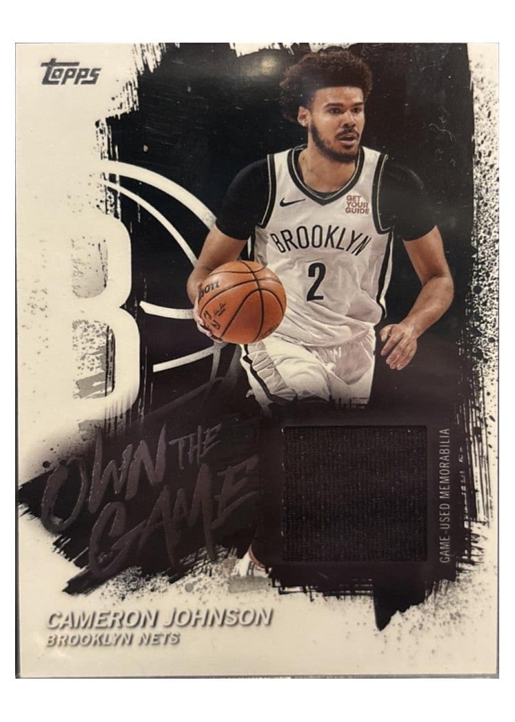 2025-26 Topps Own the Game Cameron Johnson #OTGA-CJ card