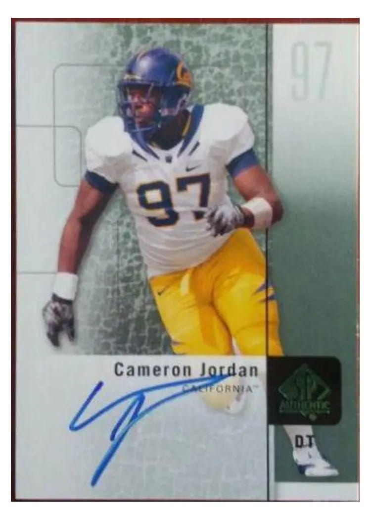 2011 SP Authentic Cameron Jordan Autograph #26 card