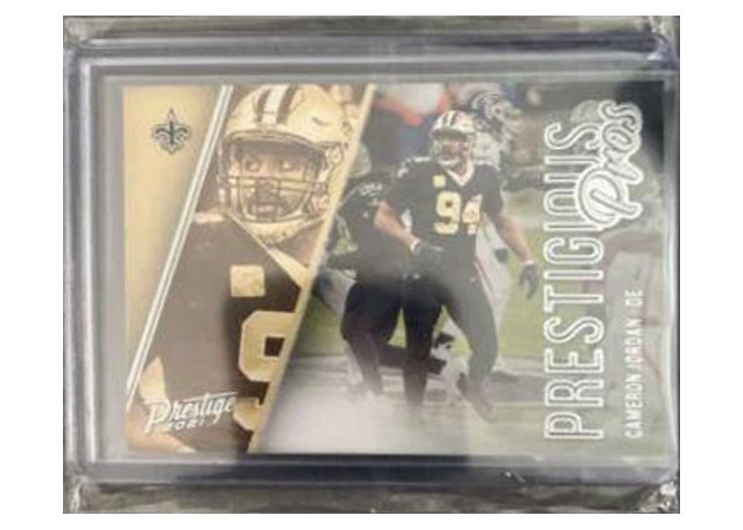 2021 Panini Prestige Prestigious Pros Cameron Jordan #PP-CJ card