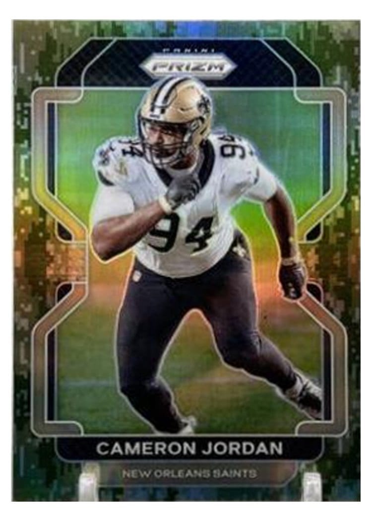 2021 Panini Prizm Base Set Cameron Jordan #306 card