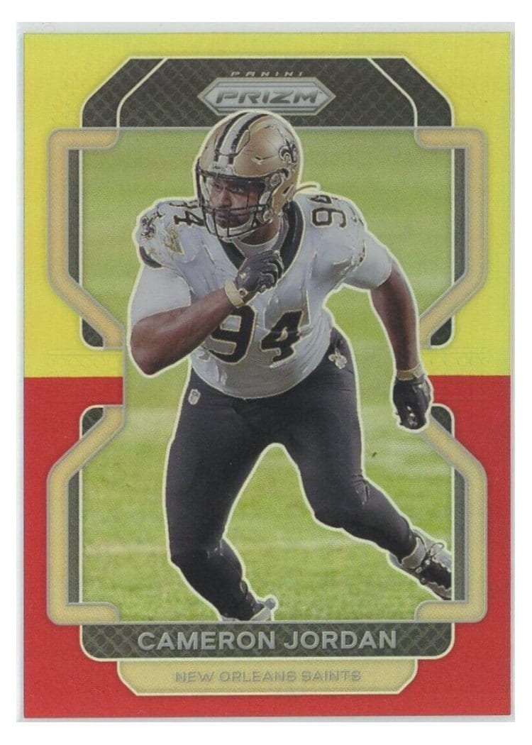 2021 Panini Prizm Base Set Cameron Jordan #306 card