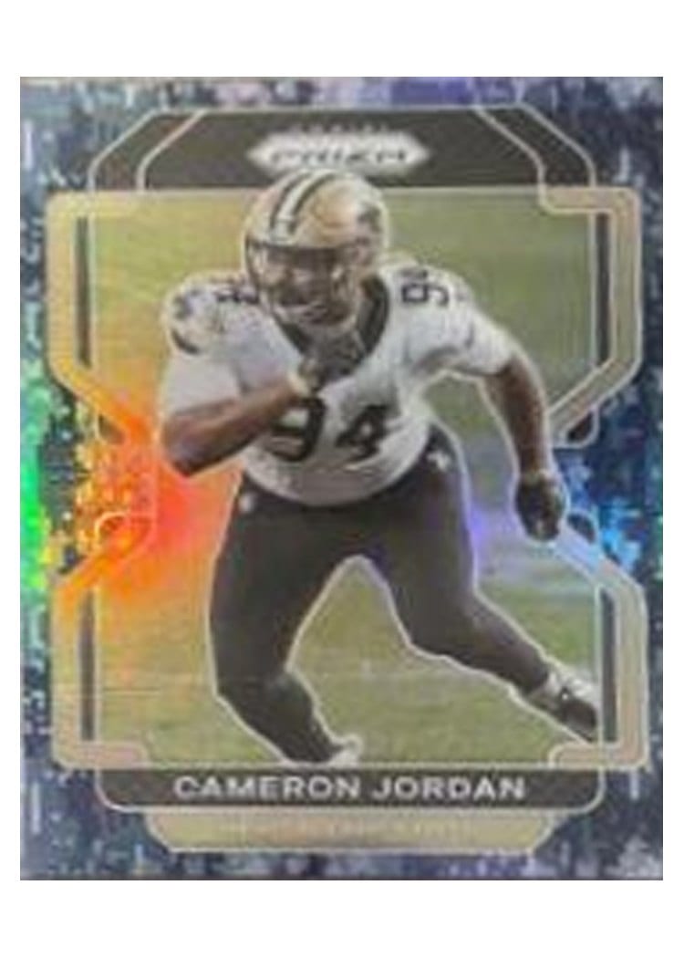 2021 Panini Prizm Base Set Cameron Jordan #306 card