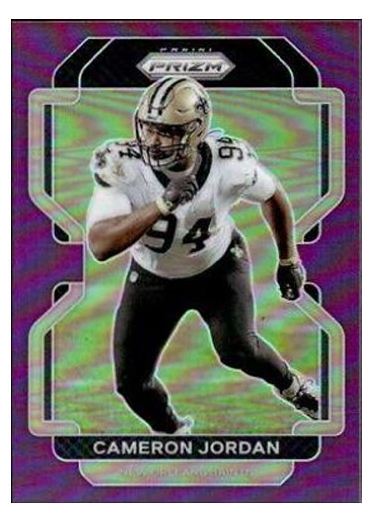 2021 Panini Prizm Base Set Cameron Jordan #306 card