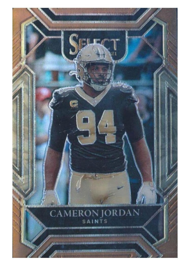 2021 Panini Select Base Set Cameron Jordan #225 card