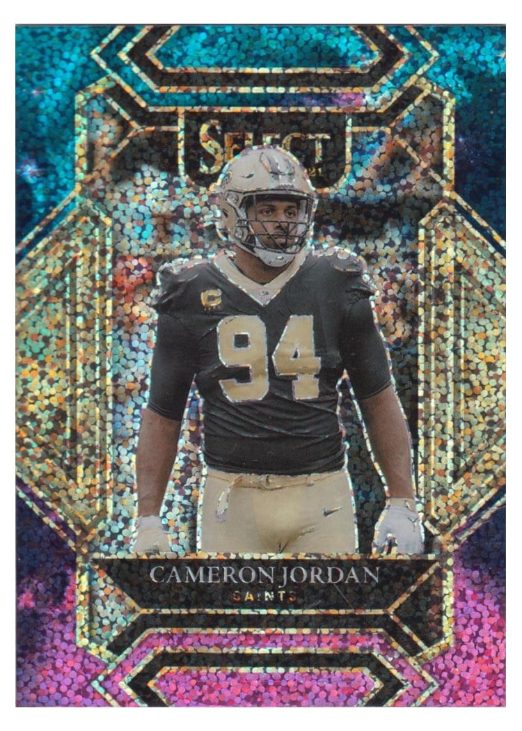 2021 Panini Select Base Set Cameron Jordan Cosmic #225 card