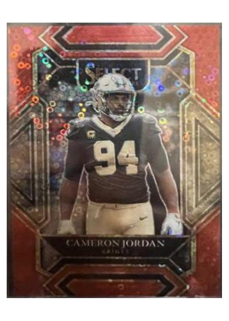 2021 Panini Select Base Set Cameron Jordan Red #225 card