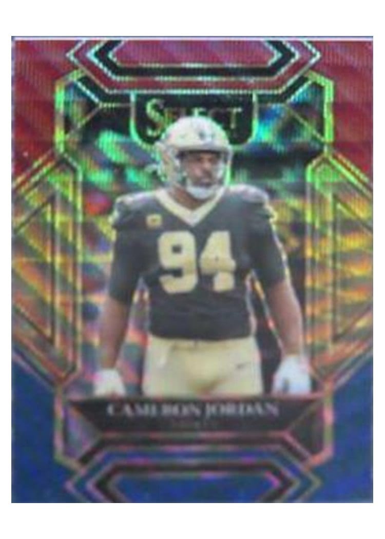 2021 Panini Select Base Set Cameron Jordan Tri Color #225 card