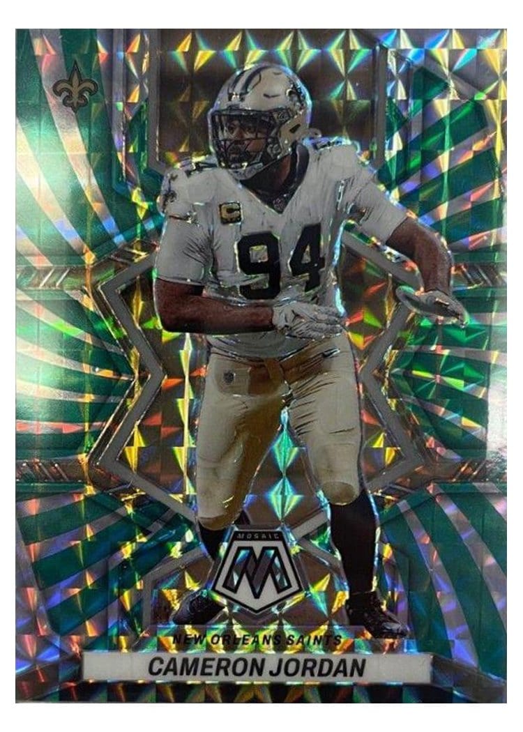 2022 Panini Mosaic Base Set Cameron Jordan #142 card