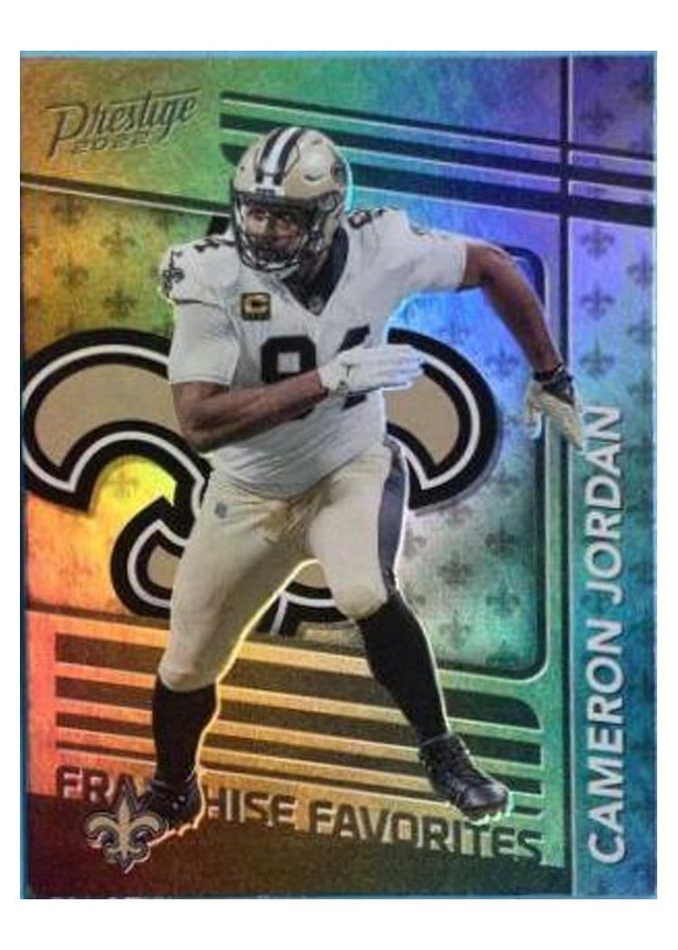 2022 Panini Prestige Franchise Favorites Cameron Jordan #FF-14 card