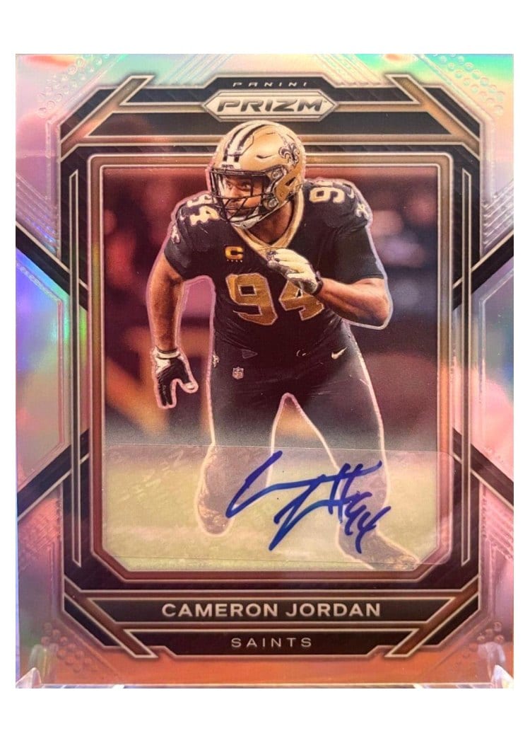 2022 Panini Prizm Base Set Cameron Jordan #213 card