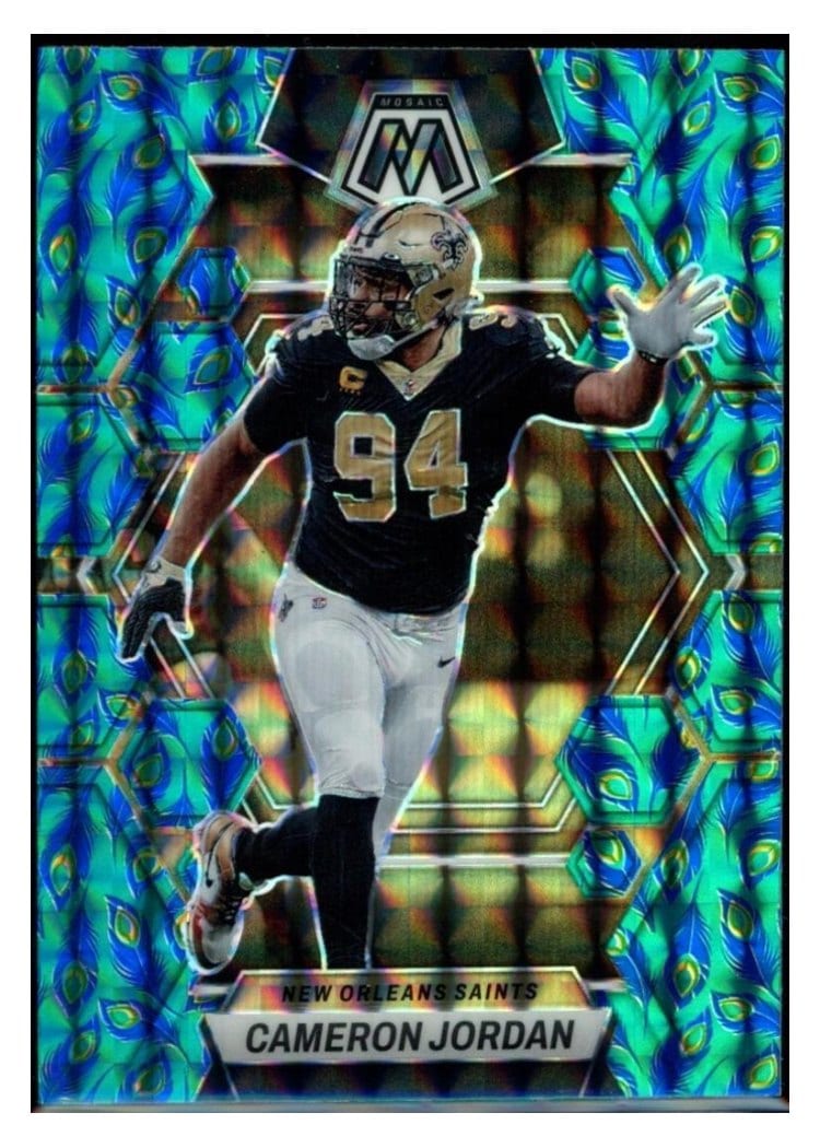 2023 Panini Mosaic Base Set Cameron Jordan #172 card
