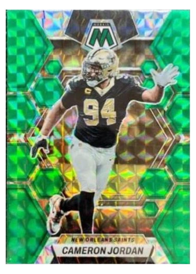 2023 Panini Mosaic Base Set Cameron Jordan #172 card