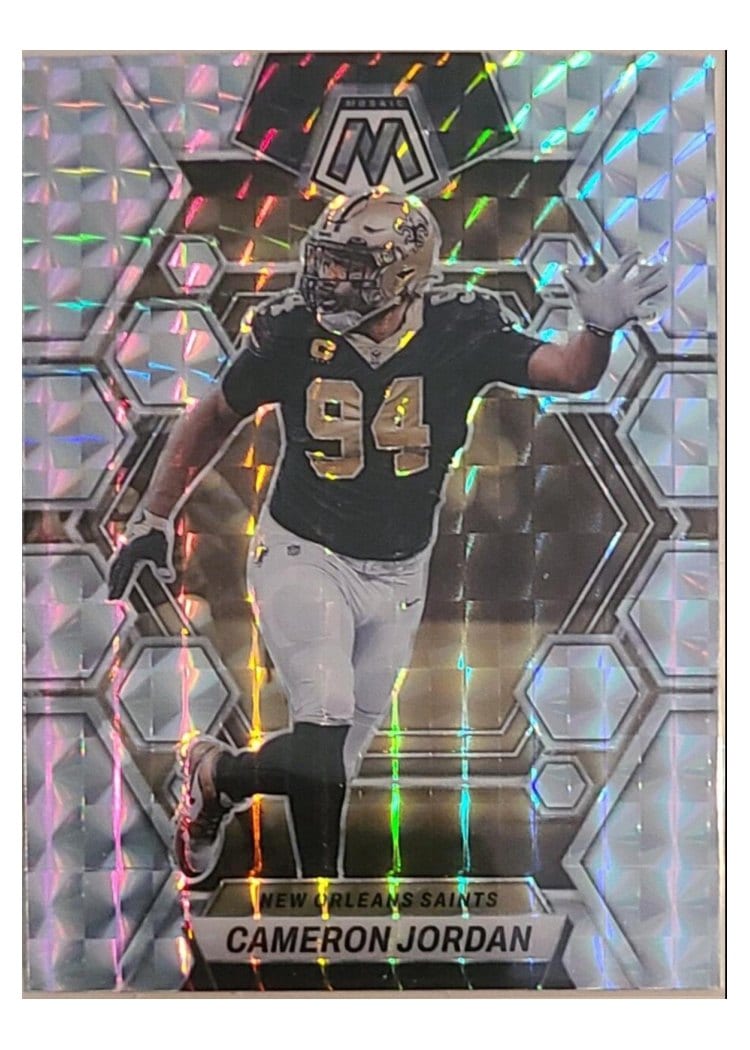 2023 Panini Mosaic Base Set Cameron Jordan #172 card