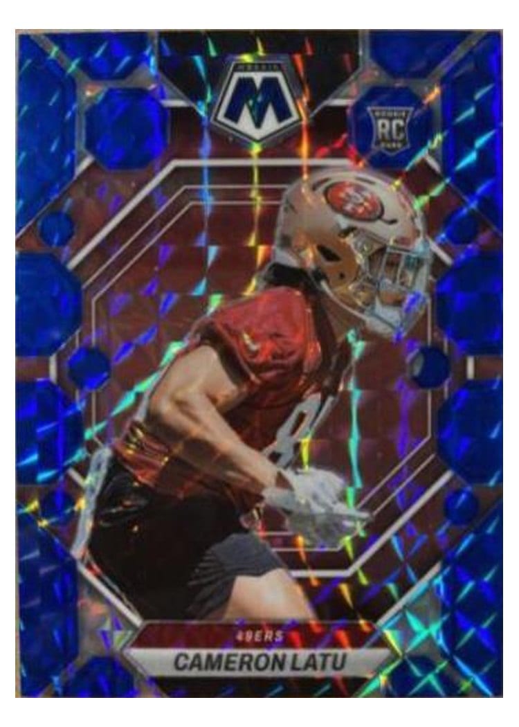 2023 Panini Mosaic Base Set Cameron Latu #295 card