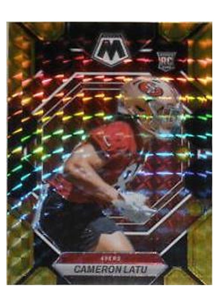 2023 Panini Mosaic Base Set Cameron Latu #295 card