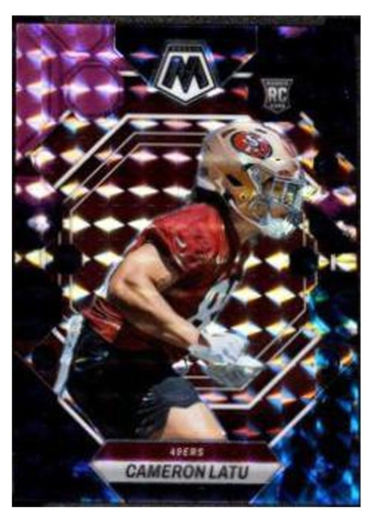 2023 Panini Mosaic Base Set Cameron Latu #295 card