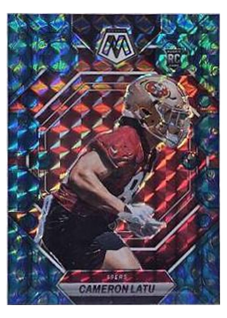 2023 Panini Mosaic Base Set Cameron Latu #295 card