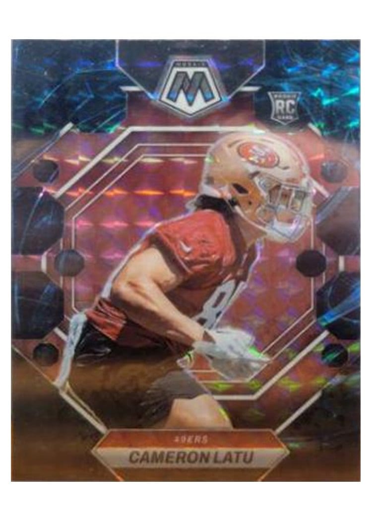 2023 Panini Mosaic Base Set Cameron Latu #295 card