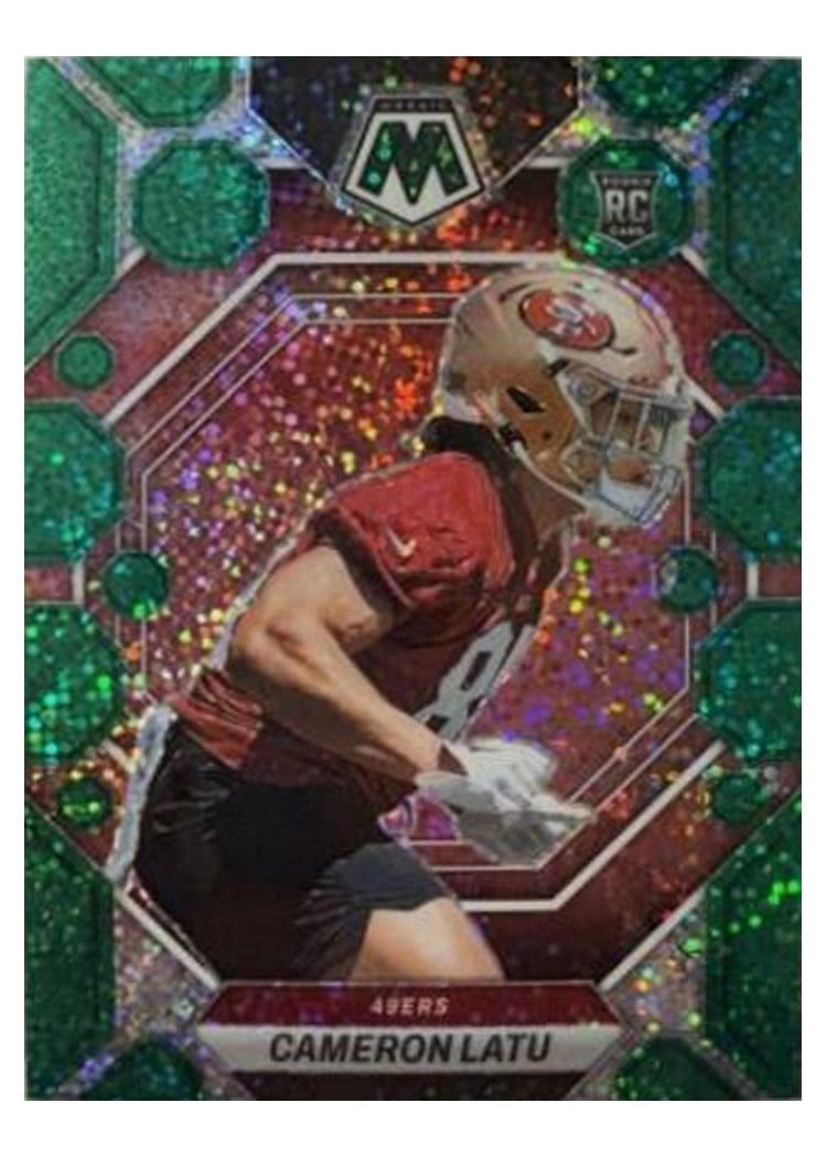 2023 Panini Mosaic Base Set Cameron Latu #295 card