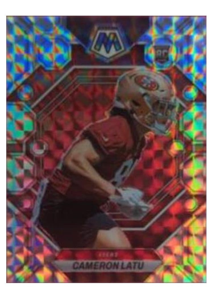 2023 Panini Mosaic Base Set Cameron Latu #295 card