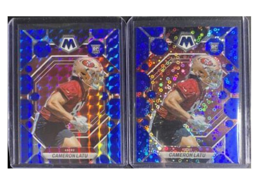 2023 Panini Mosaic Base Set Cameron Latu #295 card