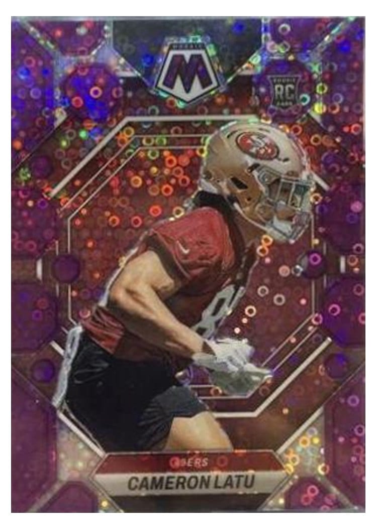 2023 Panini Mosaic Base Set Cameron Latu #295 card