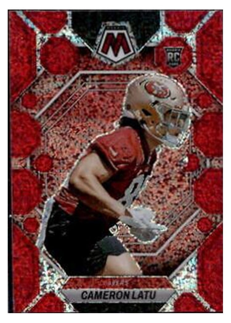 2023 Panini Mosaic Base Set Cameron Latu #295 card