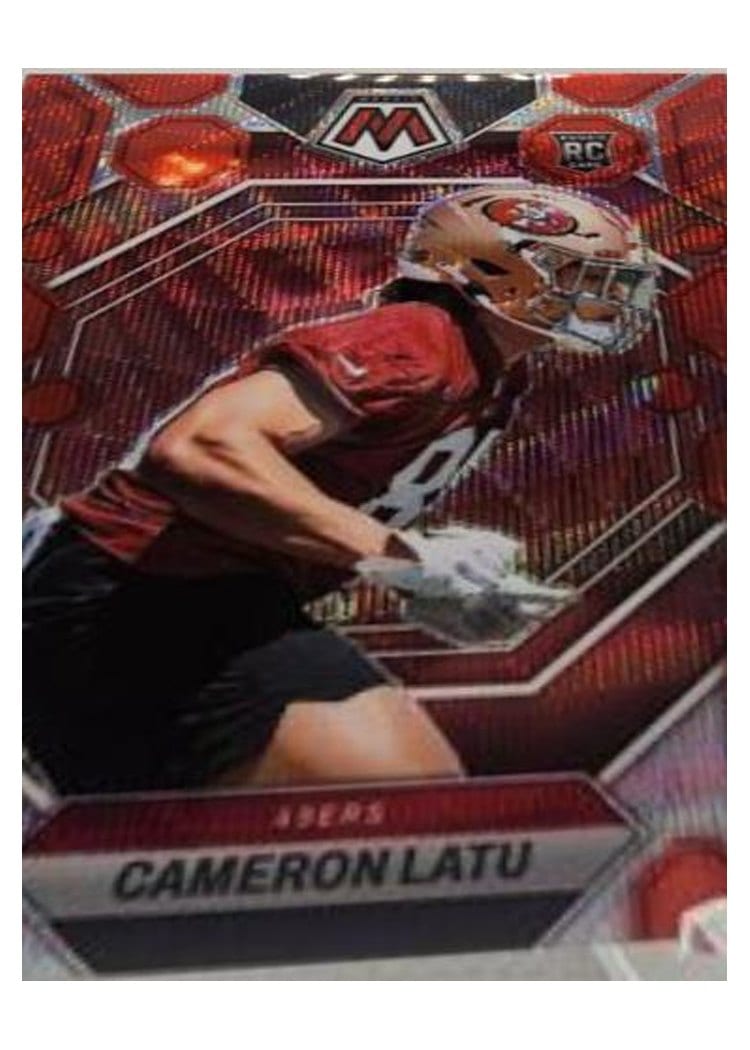 2023 Panini Mosaic Base Set Cameron Latu #295 card