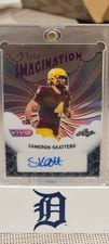 2025 Leaf Vivid Pure Imagination Autographs Cameron Skattebo #PA-CS1 card
