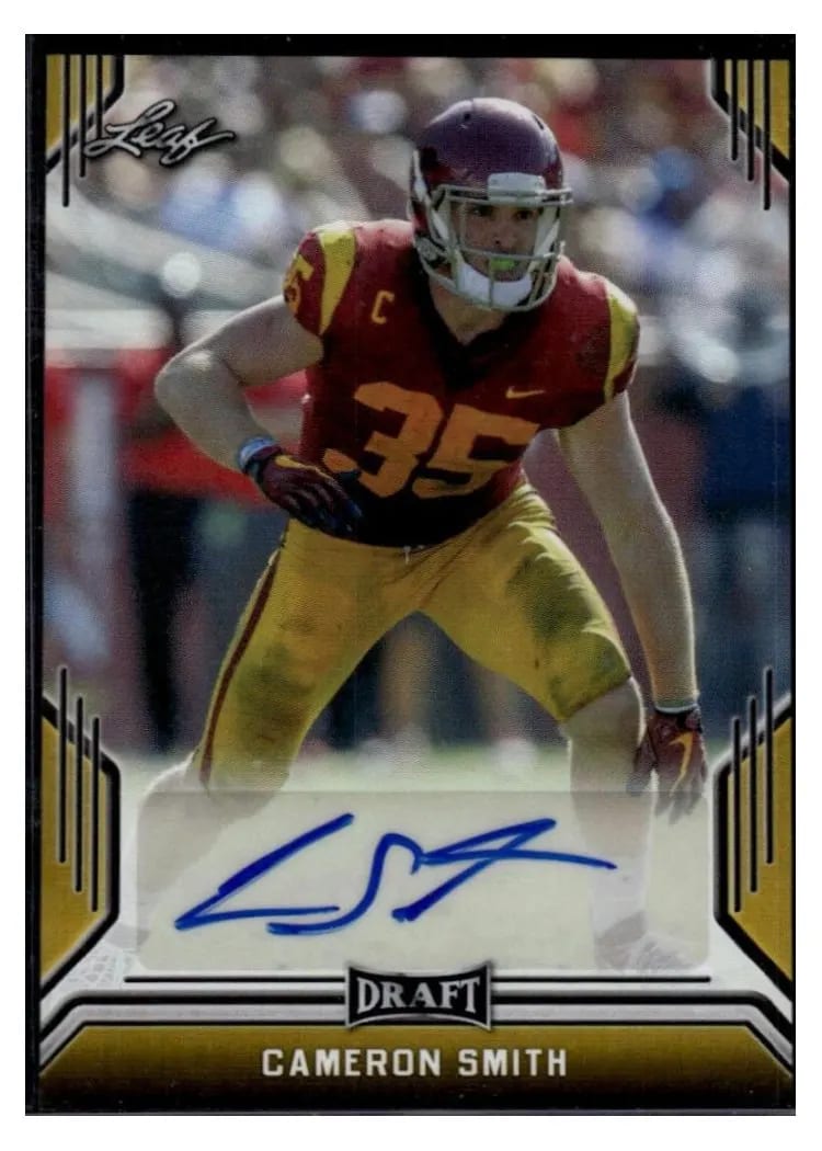 2019 Leaf Draft Autograph Cameron Smith #BA-CS1 card