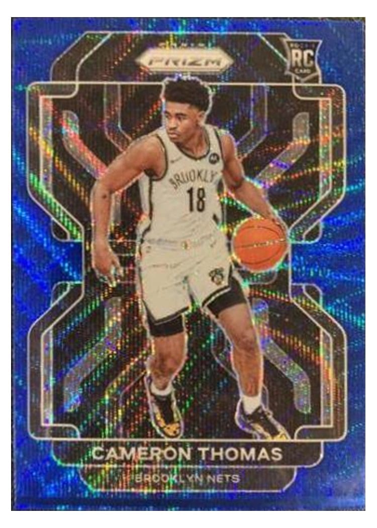 2021-22 Panini Prizm Base Set Cameron Thomas #297 card
