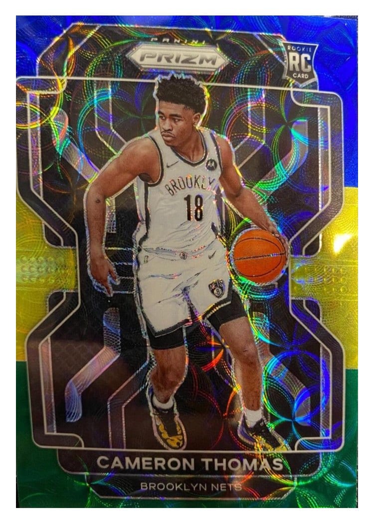 2021-22 Panini Prizm Base Set Cameron Thomas #297 card