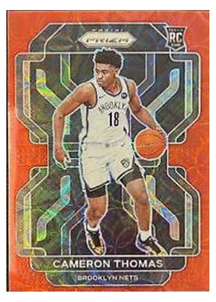 2021-22 Panini Prizm Base Set Cameron Thomas #297 card