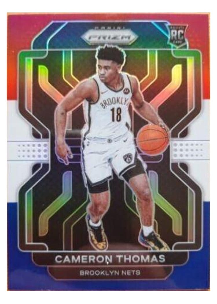 2021-22 Panini Prizm Base Set Cameron Thomas #297 card