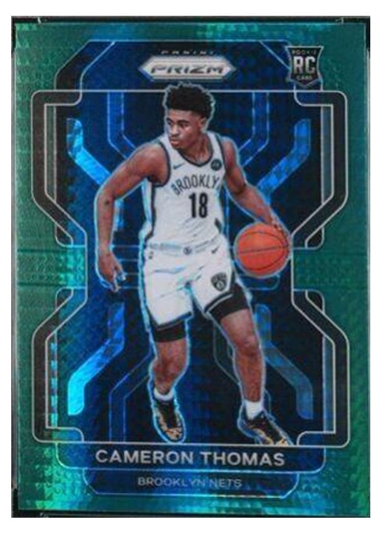 2021-22 Panini Prizm Base Set Cameron Thomas #297 card