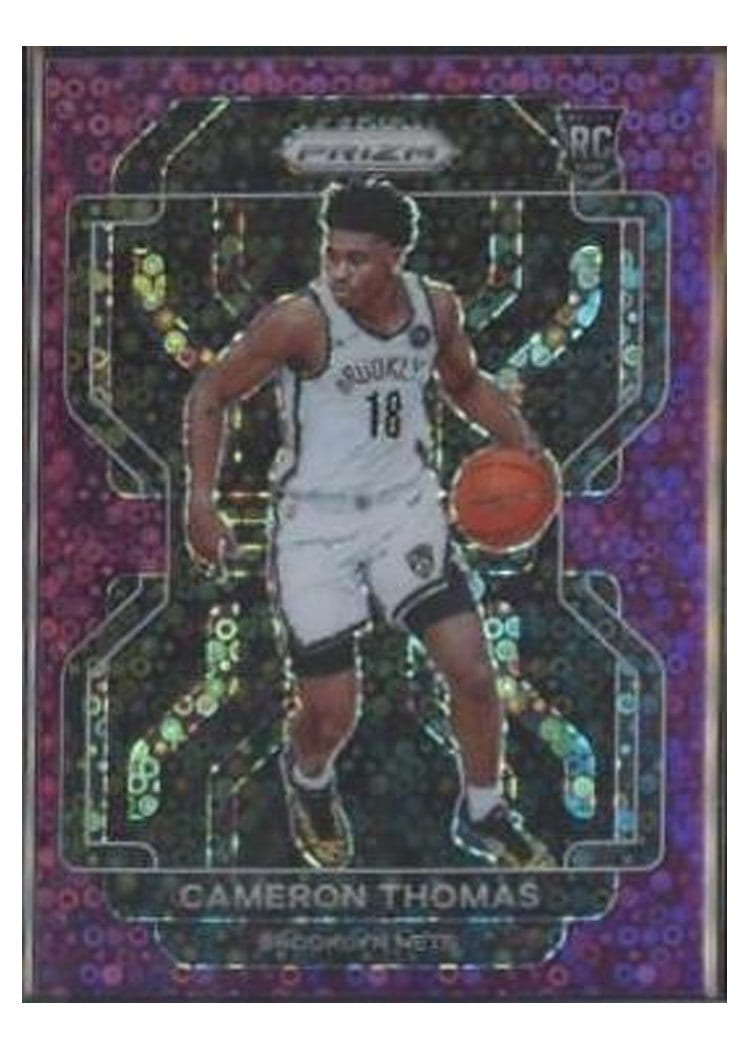2021-22 Panini Prizm Base Set Cameron Thomas #297 card