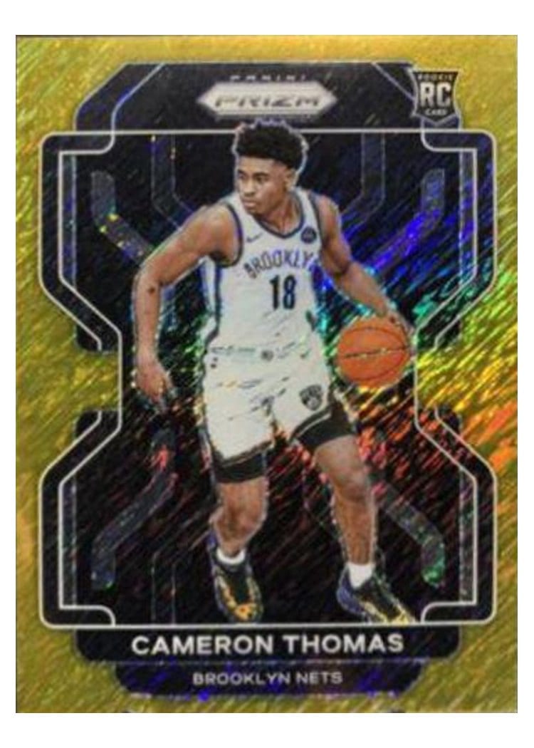 2021-22 Panini Prizm Base Set Cameron Thomas #297 card