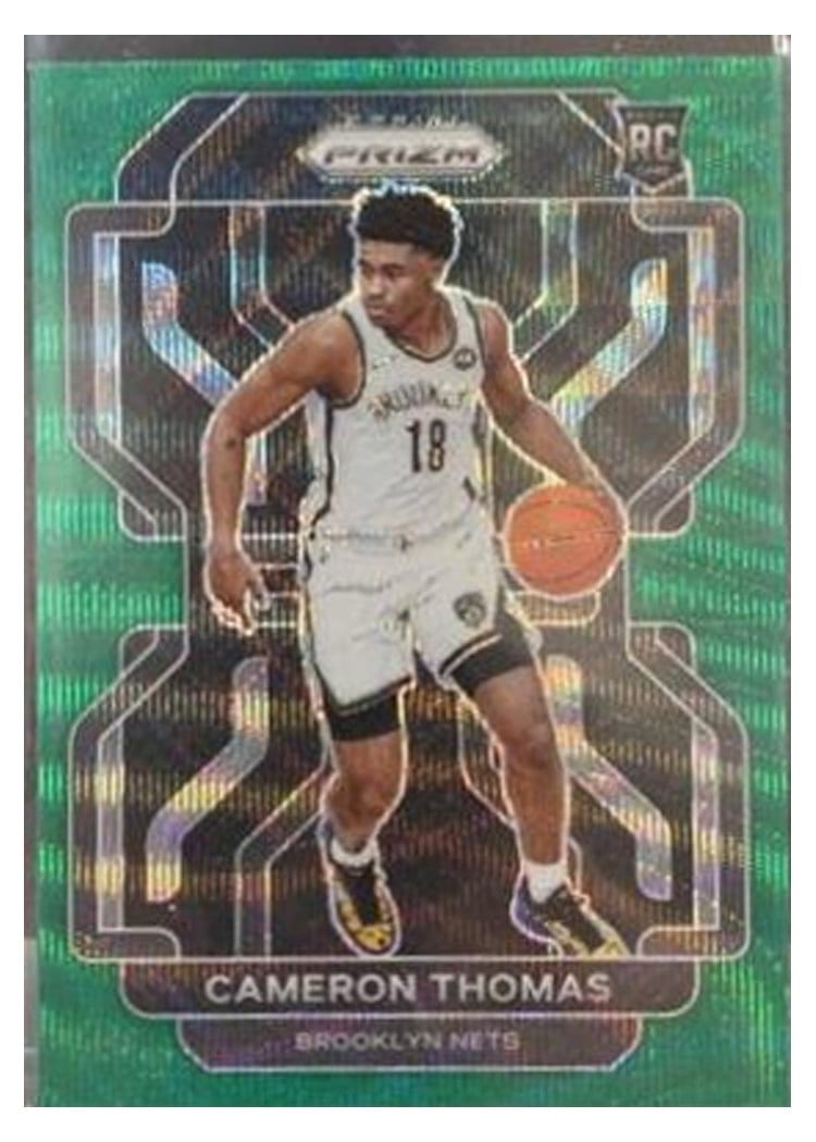 2021-22 Panini Prizm Base Set Cameron Thomas #297 card