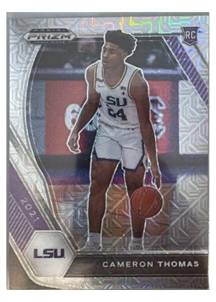 2021-22 Panini Prizm Base Set Cameron Thomas #297 card