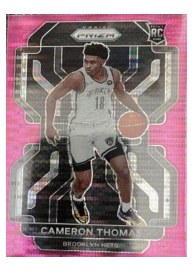 2021-22 Panini Prizm Base Set Cameron Thomas #297 card
