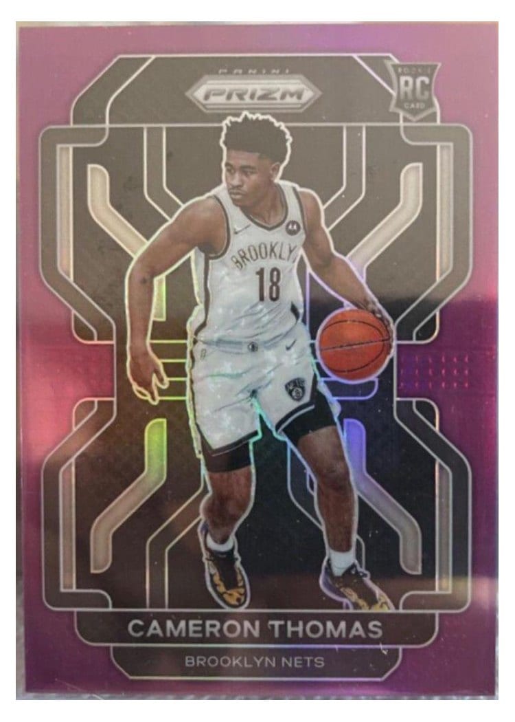 2021-22 Panini Prizm Base Set Cameron Thomas #297 card